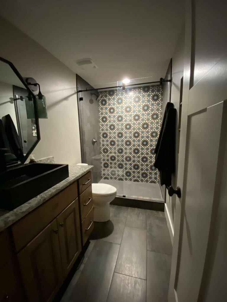 bathroom remodel tile